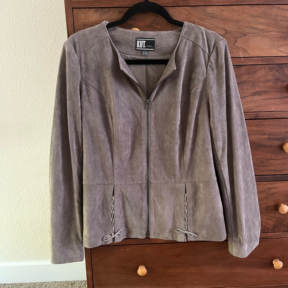 Kut From the Kloth suede jacket women’s size medium